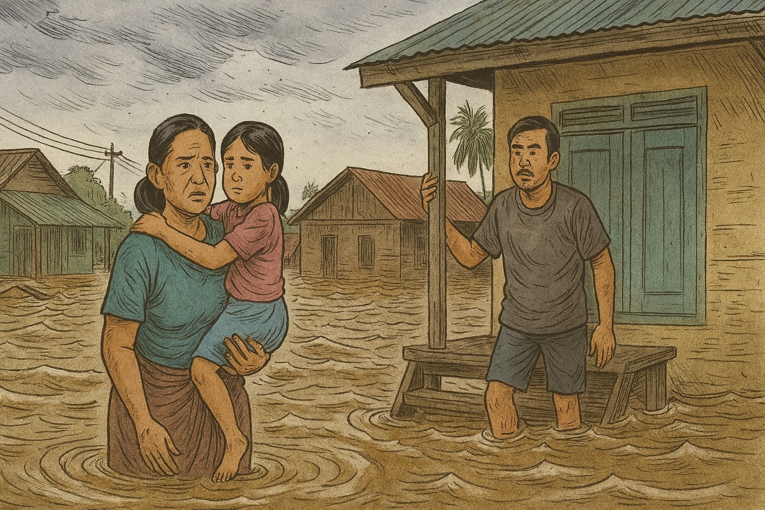 Banjir dan Longsor di Sumut Dipicu Badai Tropis KOTO