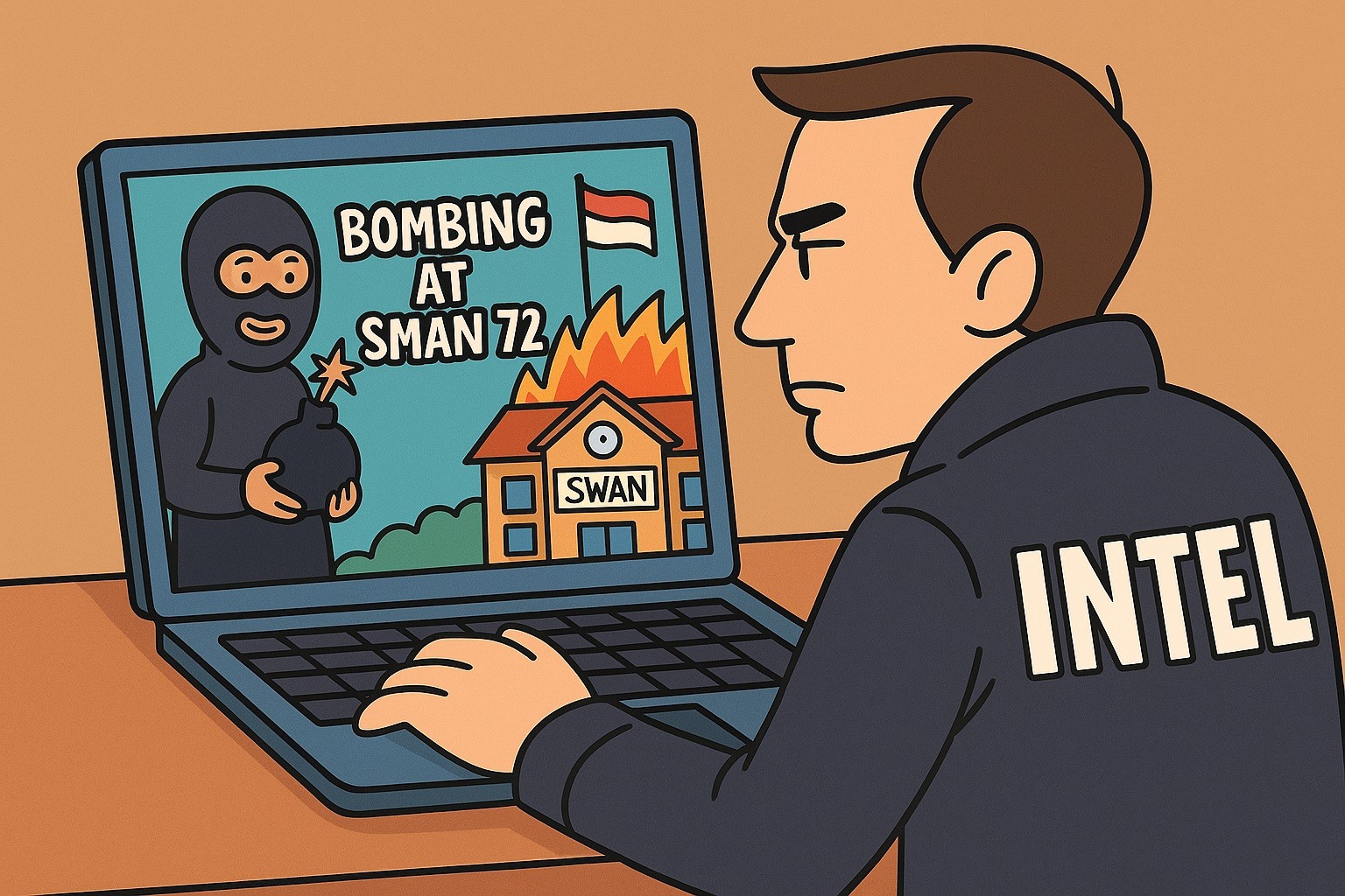 Densus 88 Telusuri Jejak Digital Terduga Pelaku Ledakan di SMAN 72 Jakarta