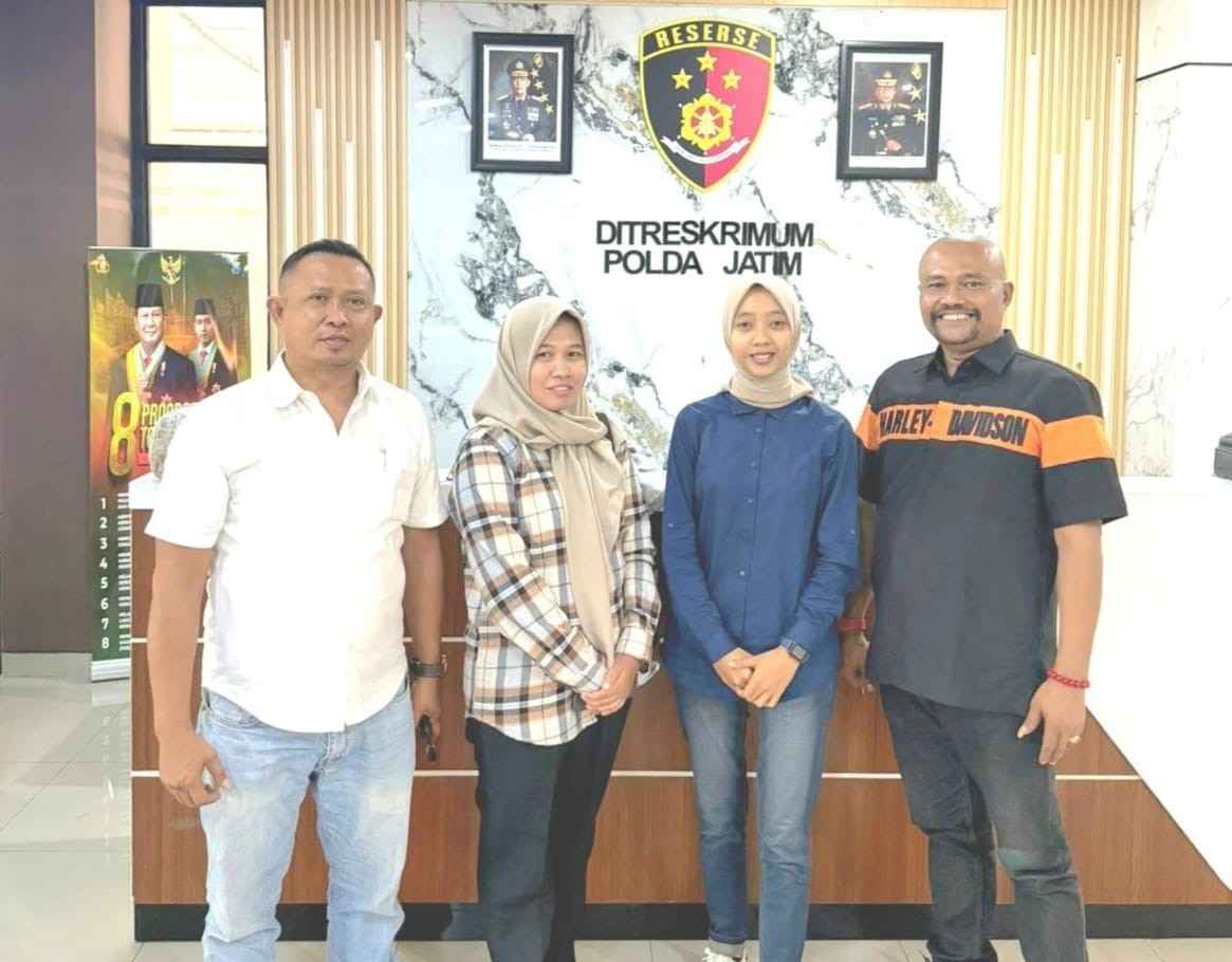 Warga Yang Baik Penuhi Pangilan Penyidik Polda Jatim